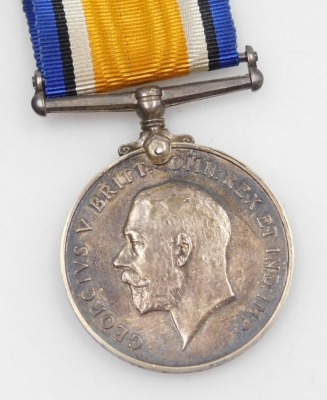 A WWI 1914-18 British War medal, inscribed to 55085 Pte. F Mawer, Manchester Rgt. - 2