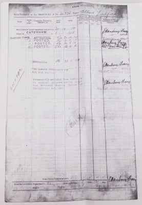 A WWI 1914-5 Star, inscribed to 14336 Pte. A Lichfield, Coldstream Guards, with facsimile documentation. - 4