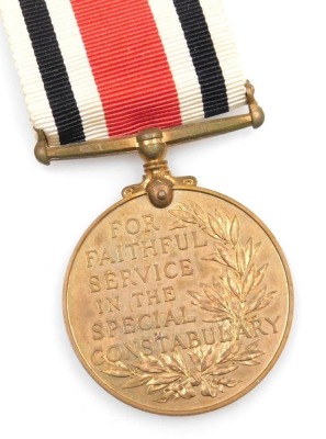 A George VI Special Constabulary Faithful Service Medal, inscribed Charles Simmons. - 2