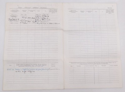 A WWII medal group, comprising 1939-45 British War medal with mentioned in despatches oak leaf insignia, Pacific Star, Africa Star (North Africa 1942-43 clasp), 1939-45 Star and Atlantic Star, with certificate of service and Kings Order for MID to Leading - 10