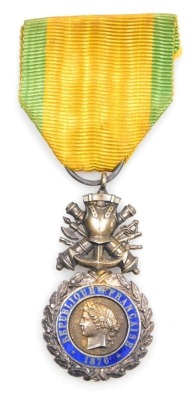 A French Medaille Militaire 1870.