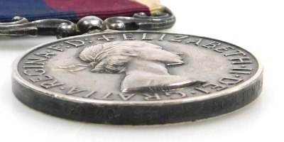 A WWII and later RAF medal group, comprising 1939-45 British War medal, 1939-45 Star, Defence medal and Elizabeth II Royal Air Force Long Service and Good Conduct medal, inscribed to 1299487 Sgt LEE (Leonard Edwin Ernest) Boulton, with later printed docum - 4