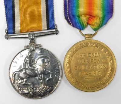 A WWI pair and WWII group with police interest, comprising 1914-18 British War medal and Victory medal inscribed to 240497 Sgt H Swinn Lincolnshire Regiment, and WWII medal group for his son PC George Swinn ex Royal Navy, Boston Borough Police and Lincoln - 3