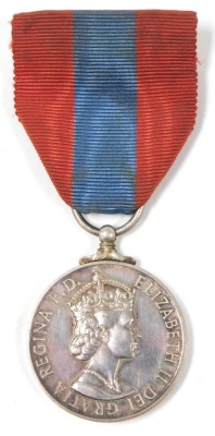 A Queen Elizabeth II Imperial Service medal, inscribed to Thomas Wilson Cooper, cased. - 2