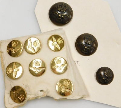 A collection of RAF buttons, various. (1 tray) - 5