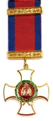 A replica George V Distinguished Service Order.