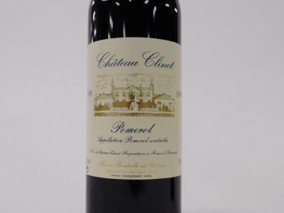 Two bottles of Chateau Clinet Pomerol 1995. - 2