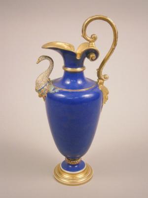 A 19thC Russian porcelain ewer