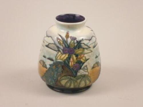 A Moorcroft Seascape design vase