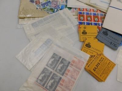 Philately. GB definitives and commemoratives, mint, some blocks, stamp books, and Victorian envelopes. (a quantity) - 3