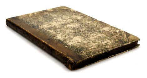 Bibliotheca Farmeriana, a catalogue of the curious, valuable and extensive library of the late Revd Richard Farmer, D.D., to be sold at auction by Mr King at his great room King Street, Covent Garden on Monday, 7th May 1798, half calf with marbled boards,