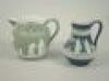 Two Wedgwood Jasperware jugs