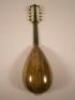 A Neapolitan rosewood and sycamore mandolin - 3