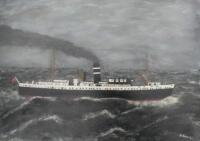 E. Evenell. The steam ship the SS Lyngen