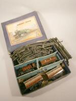 A Hornby clockwork train set