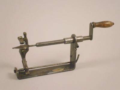 A late 19thC / early 20thC patent apple peeler