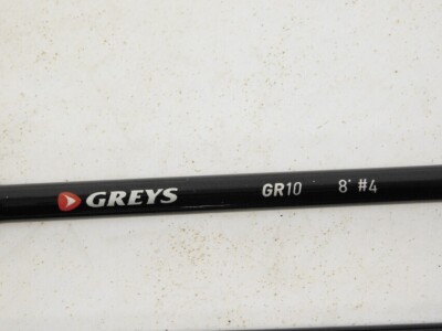 A Greys GR10 8ft #4 fly fishing rod, with case and rod tube. - 3