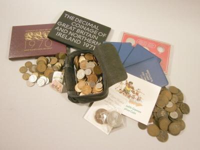 A quantity of coins