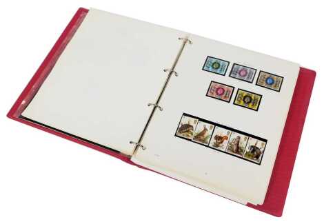 Philately. QV, QV-EII, definitives and commemoratives, to 1990, in one album.