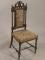 A Victorian rosewood side chair