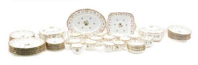 A Wedgwood Bianca pattern part dinner service, made for The Colonial Williamsburg Foundation, to include tureens, cups, saucers, etc.