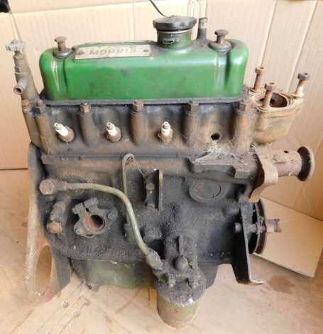 A Morris Minor BMC A Series engine.