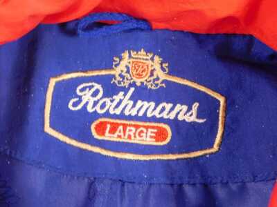 A Rothmans racing jacket, size large. - 4