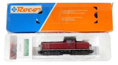 A Roco HO gauge class BR 290 110/6 locomotive of the Deutsche Bahn, boxed.