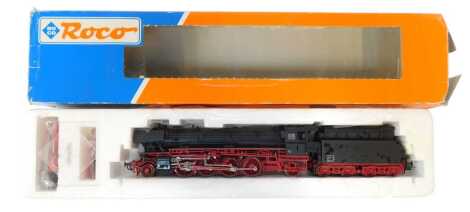 A Roco HO gauge class BR 44 1085 2-10-0 of the Deutsche Bahn, boxed.