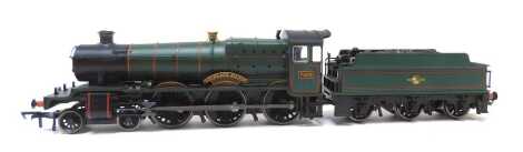 A Bachmann Branchline OO gauge Manor Class Locomotive Lechlade Manor, 4-6-0, 7825, in BR lined green livery, late crest, boxed.