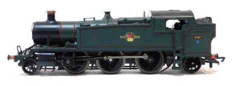 A Hornby OO gauge Class 61XX locomotive, 2-6-2-T, 6167, R2357, boxed.