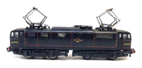 A Trix Twin Railway EM1 F105 E.M.1 Bo-Bo electric locomotive, 26010, BR lined black, boxed.