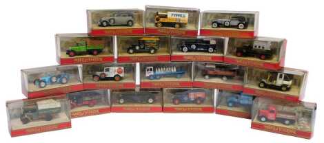 Matchbox Models of Yesteryear, to include a Foden steam wagon, Albion ten tonne CX27, Yorkshire Type WA wagon, etc. (1 tray)