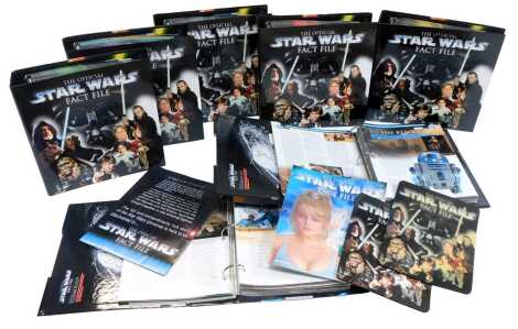 Various Star Wars Fact Files. (contents of 2 boxes)