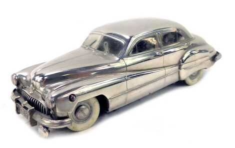 A Prameta diecast model of a Buick 405, 13.5cm long.