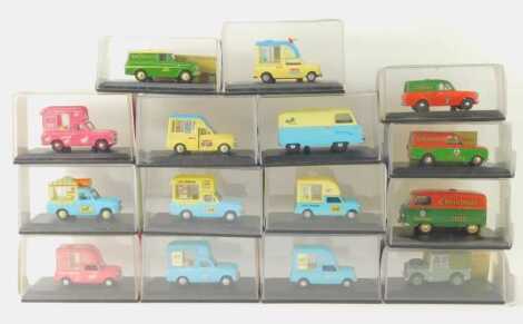 Oxford diecast vehicles, to include Ice Cream, Roadshow, Happy Christmas 2006, etc. (1 tray)