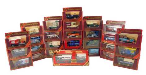 Matchbox Models of Yesteryear, to include 1918 Crosley Bierwagen, 1920 Modell AC Mach, Grand Prix cars, 1919 Walker electric van, etc. (1 box)