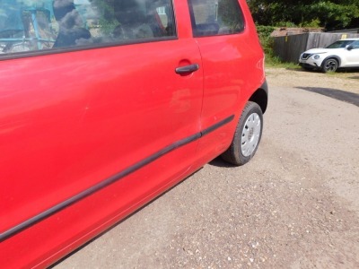 A Volkswagen Fox, registration FG57 YUJ, 3 door hatchback, 1198cc, petrol, red, 11644 recorded miles, no V5 present, last MOT expired 30th October 2020. To be sold upon instructions of Executors. We have instructions to sell without reserve. - 7