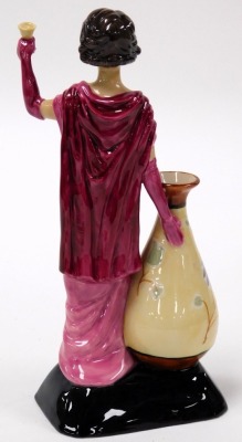 A Kevin Francis Ceramics pottery figure of Charlotte Rhead, limited edition 114/175, modelled by Andy Moss, printed marks. - 2