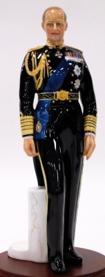 A Royal Doulton figure modelled as HRH Prince Philip, Duke of Edinburgh, HN2386, boxed. - 2