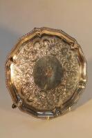 A George III silver salver