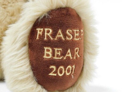A Fraser bear 2001, together with a Harrods teddy bear. (2) - 3