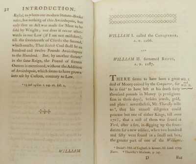 Leake (Stephen Martin). An Historical Account of English Money, From the Conquest to the Present Time, third edition, leather bound with gilt tooling, published by Faulder et al London 1793 - 3