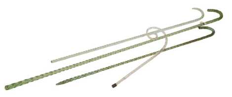 Three late 19th/early 20thC green spiral twist glass walking sticks, 74cm, 89cm and 89cm, together with a clear glass example, 36cm. (4)