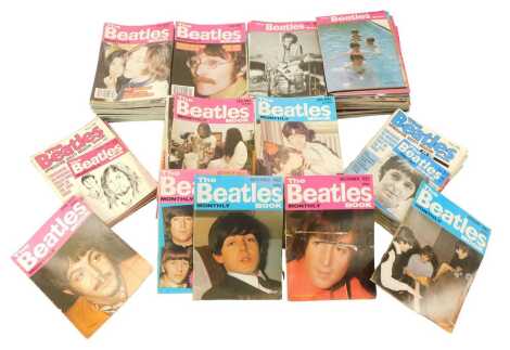 Various Beatles Monthly books, dates from the 1980s, 90s and early 2000s. (1 box)