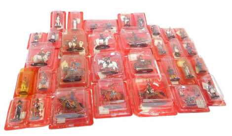 A group of Del Prado soldier figures, each in blister pack. (1 box)