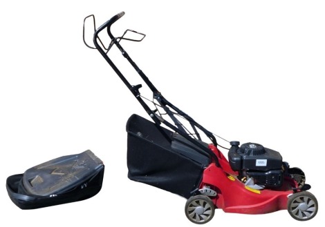 A Mountfield RS100 100cc petrol mower. Buyer Note: VAT is payable on the hammer price of this lot.