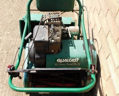 A Qualcast Classic Petrol 35S mower. Buyer Note: VAT is payable on the hammer price of this lot. - 2