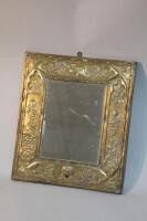 An early 20thC Arts & Crafts wall mirror