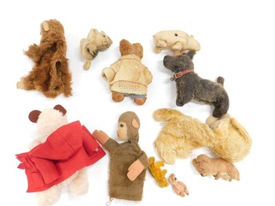 A group of Chad Valley and other 20thC teddy bears, a clockwork hog, etc. (a quantity) - 2